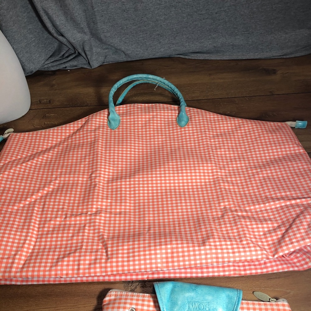 Anna Griffin Twos Company Coated Canvas Duffle Bag - Gem